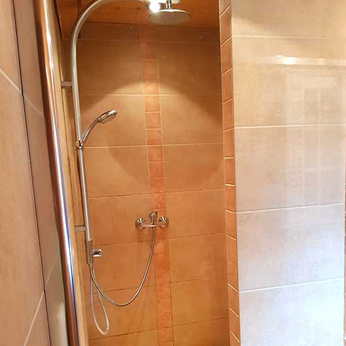 finnland dusche
